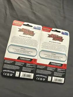 Pokemon TCG: Destined Rivals Checklane Blister Packs Eevee Lot Of 2 NEW 820650853319 - Image 2