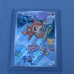 Pokemon Chimchar Me: Mega Evolution Promo 041 Stamped Holo Basic 60 HP English - Image 1