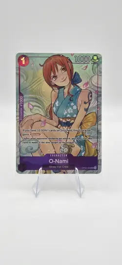 O-Nami OP05-062 SR Full Art - One Piece Illustration Box Vol. 1 PROMO - Image 1