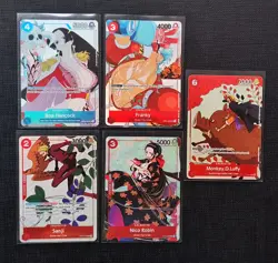 One Piece 2023 Gift Collection Box Promo Set Complete Collection NM - Image 5