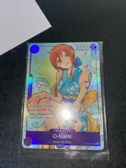 Namco O-Nami One Piece Promotion Cards OP05-062 Foil Holo Uncommon English - Image 1