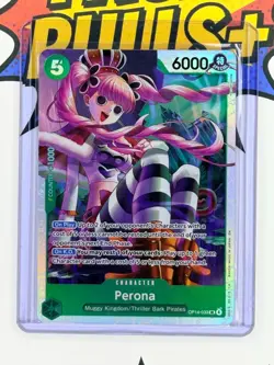 Perona SR OP14-033 Super Rare Azure Sea's Seven Play Set 4x Copies One Piece CCG - Image 2