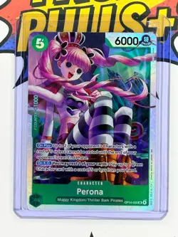 Perona SR OP14-033 Super Rare Azure Sea's Seven Play Set 4x Copies One Piece CCG - Image 4