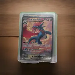 Pokemon TCG Salamence EX 187/159 Journey Together Secret Illustration Rare Card - Image 1