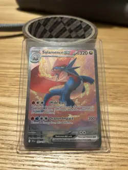 Pokemon TCG - Journey Together - Salamence EX 187/159 SIR - NM - Image 1