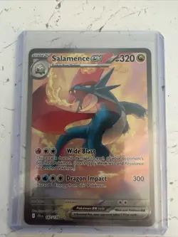 Pokemon TCG Salamence EX Full Art Card Journey Together 187/159 - Image 1