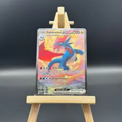 Pokemon TCG Salamence EX Full Art Card Journey Together 187/159 Near Mint/Mint - Image 1