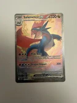 Pokemon TCG Salamence EX Full Art Card Journey Together 187/159 - Image 1