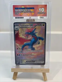 Pokemon TCG Salamence EX Full Art Card Journey Together 187/159 - Image 1