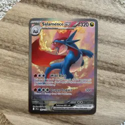 Pokemon TCG Salamence EX Full Art Card Journey Together 187/159 - Image 1