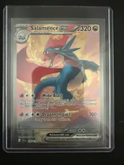 Pokemon TCG Salamence EX Full Art Card Journey Together 187/159 - Image 1