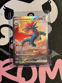 Pokemon TCG - English Journey Together (JTG) - Salamence EX SAR (187/159) - Image 1