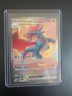 Pokemon TCG Salamence EX Full Art Card Journey Together 187/159 NM-Mint - Image 1