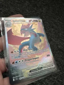 Pokemon TCG Salamence EX Full Art Card Journey Together 187/159 - Image 2