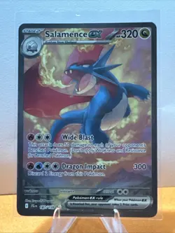 Pokemon TCG Salamence EX Full Art Card Journey Together 187/159 - Image 1