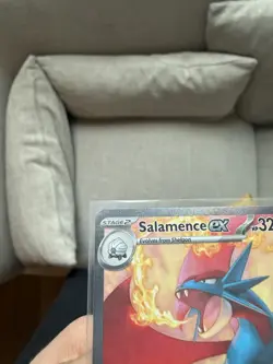 Pokemon TCG Salamence EX Full Art Card Journey Together 187/159 Mint - Image 3