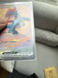 Pokemon TCG Salamence EX Full Art Card Journey Together 187/159 Mint - Image 4