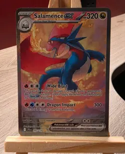 Pokemon TCG Salamence EX Full Art Card Journey Together 187/159 NM-Mint - Image 1