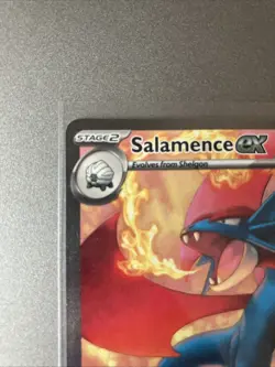 Pokemon TCG Salamence EX Full Art Card Journey Together 187/159 - Image 3