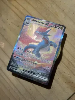 Pokemon TCG Salamence EX Full Art Card Journey Together 187/159 Mint - Image 3