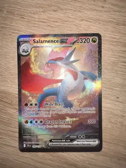 Pokemon TCG Salamence EX Full Art Card Journey Together 187/159 - Image 1