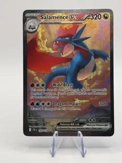 Pokemon TCG Salamence EX Full Art Card Journey Together 187/159 - Image 1