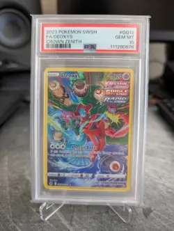 Deoxys Crown Zenith: Galarian Gallery Ultra Rare Card GG12/GG70 PSA 10 - Image 1