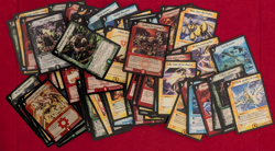 118x French 2004 Duel-masters Cards Job Lot FR MP-EX bulk approx 116 card+2 foil - Image 1