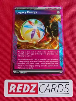 Legacy Energy 167/167 TWM ACE SPEC Trainer Pokemon Card NM - Image 1