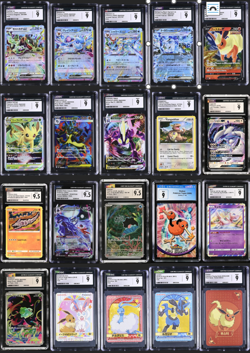 Pokemon Graded Cards Lot Of 20 - 9 to 9.5 - Over $350 in Value!! Amazing Deal!! - Image 1