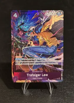 Trafalgar Law (Illustration Box Vol.6) P-093 One Piece Promotion Cards Foil - Image 1
