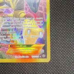 Alakazam EX 125/124 XY Fates Collide 2016 Secret Holo Rare Pokemon Card LP - Image 5