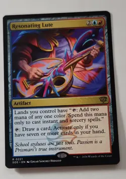 Resonating Lute Secrets of Strixhaven Regular - Image 1