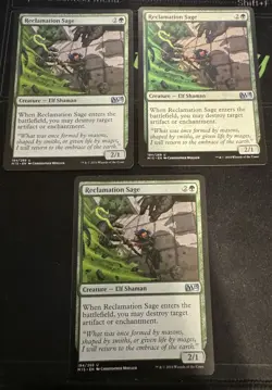 Reclamation Sage X3 M15 Cores Set 2015 Magic the Gathering MTG - Image 1