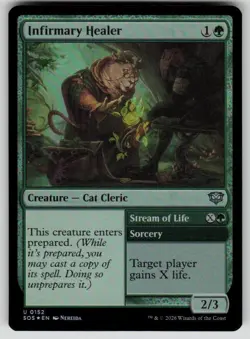 Infirmary Healer Foil Uncommon Secrets of Strixhaven 152 MTG Near Mint 2026 - Image 1