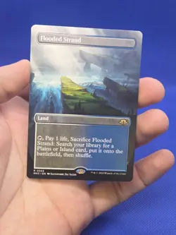 MTG Modern Horizons 3 Flooded Strand 0353 Regular Borderless Rare Land LP - Image 2