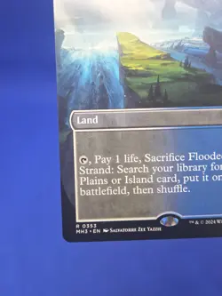 MTG Modern Horizons 3 Flooded Strand 0353 Regular Borderless Rare Land LP - Image 5
