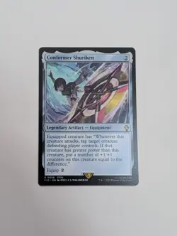 MTG - Conformer Shuriken - Commander: Final Fantasy NM/M Condition - Image 1