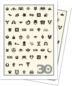 MTG 30TH ANNIVERSARY APEX DECK PROTECTOR SLEEVES (105CT) - Image 2