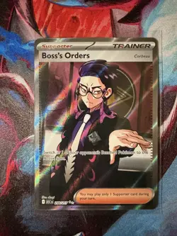Boss’s Orders | Corbeau #256/217 | Full Art Trainer | Ascended Heroes | NM - Image 1