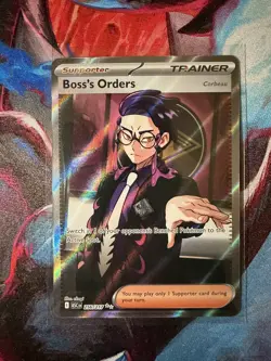 Boss’s Orders | Corbeau #256/217 | Full Art Trainer | Ascended Heroes | NM - Image 3