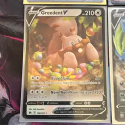 Pokemon V Lot- Pikachu, Lucario, Greedent, Tyranitar -4 Cards - NM & SHIPS FAST! - Image 4
