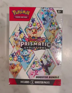 Pokemon TCG Scarlet & Violet Prismatic Evolutions Booster Bundle NEW & SEALED - Image 1