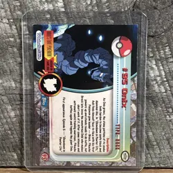 Pokemon Topps 1999 #95 Onix Non Holo Blue Logo Card TV Animation Edition - Image 2