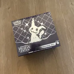 Pokemon Scarlet Violet Paldean Fates Elite Trainer Box ETB Sealed - Image 1