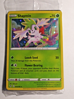 Pokemon TCG - Shaymin Zeraora Marshadow 015 061 080 Holo Cosmos Promos Sealed - Image 1