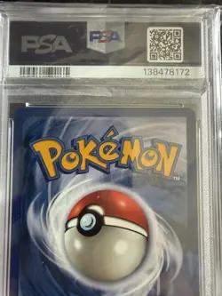 1999 Pokemon Fossil Gambler 1st Edition 60/62 PSA 9 - Image 5