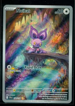 Pokemon NOIBAT 169/159 Journey Together ILLUSTRATION RARE - MINT - Image 1