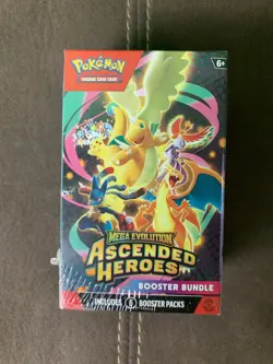 Pokemon Mega Evolution Ascended Heroes Booster Bundle Box IN HAND - Image 1