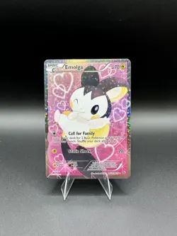 Pokemon: Emolga Full Art RC23/RC25 Legendary Treasures Radiant Collection LP/NM - Image 1